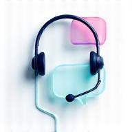 Ügyfélszolgálati telefonos és chat ikon